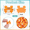 Resin Cabochons RESI-WH0026-147-2