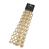 304 Stainless Steel Link Chain Bracelets for Women BJEW-B169-04B-G-5