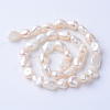Natural Cultured Freshwater Pearl Beads Strands X-PEAR-S010-05-2