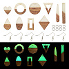 DIY Geometry Earring Making Kit DIY-TA0005-74-9