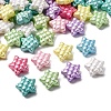 Pearlized Opaque Acrylic Beads OACR-G052-07-1
