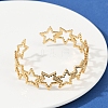 304 Stainless Steel Cuff Bangles for Women BJEW-U045-03G-2