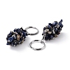 Natural Sodalite Keychain KEYC-C050-01C-RS-2