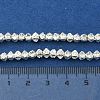 Electroplated Natural Lava Rock Beads Strands G-I360-R01-04-4