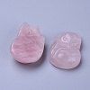 Natural Rose Quartz Pendants G-F651-A01-2