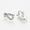 Tarnish Resistant 304 Stainless Steel Clip-on Earring Findings STAS-T037-02-2