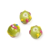 Baking Paint Glass Enamel Beads LAMP-R004-05D-1