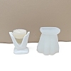 Hand Shape DIY Silicone Candle Holder Molds PW-WG15707-01-2