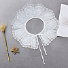Polyester Embroidery Lace Collar AJEW-CY0002-85-7