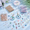 DIY Keychain Making Findings Kits DIY-BM0002-84-4