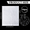 14Pcs Glass Rhinestone HTV Transfer Vinyl Sheets DIY-FG0010-29A-2