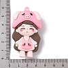 The 12 Chinese Zodiac Girl Doll PVC Plastic Pendants KY-S172-16K-3