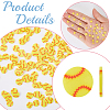 2 Bags Handmade Polymer Clay Cabochons FIND-CP0003-87C-6