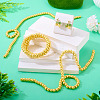 150Pcs 2 Strands Electroplate Glass Beads Strands EGLA-TA0013-57A-7