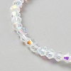 Glass Beads Stretch Bracelets for Women BJEW-WH0011-107-2
