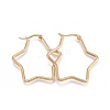 201 Stainless Steel Hoop Earrings EJEW-A052-28A-1