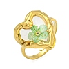 Brass Adjustable Rings for Women RJEW-G265-10G-C01-1