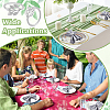 60Pcs Christmas Theme Alloy Leaf Napkin Rings AJEW-PB0001-03P-6