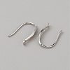 Sterling Silver Earring Hooks STER-WH0013-01-1