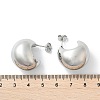 304 Stainless Steel Stud Earrings for Women EJEW-U051-01P-5