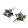 Natural Dragon Blood Pendants GG-K002-10H-2