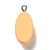 Opaque Resin Pendants LS-RESI-G043-D05-3
