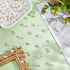 150Pcs ABS Plastic Imitation Pearl Pendants SACR-HY0001-10-4