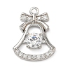 Brass Micro Pave Cubic Zirconia Pendants LS-KK-H521-02C-P-1