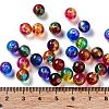 Two Tone Transparent Acrylic Beads OACR-Z013-34-3