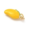 Brass Enamel Pendants KK-H523-01H-G-2