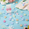 Luminous Transparent Acrylic Beads LACR-TA0001-07E-8