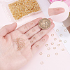 6 Bags Brass Open Jump Rings KK-BBC0027-73-3