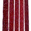 Electroplate Opaque Solid Color Glass Beads Strands EGLA-A044-P4mm-L02-2