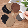 9Pcs 3 Colors Imitation Leather Laserable Label Tags DIY-FG0003-47-3