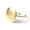 Brass Open Cuff Bangles for Women WG90AA7-01-5