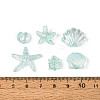 Ocean Theme Transparent Acrylic Beads TACR-T028-69-01B-4