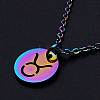 201 Stainless Steel Pendants Necklaces NJEW-S105-JN627-2-1