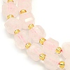 Natural Rose Quartz Beads Strand G-I376-D42-01-3