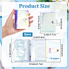 3 Inch PVC Mini Laser Cover Photo Album with Snap Button AJEW-WH0324-87-2