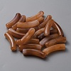Opaque Acrylic Beads MACR-WH0007-83D-2