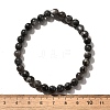 Natural Larvikite Beads Stretch Bracelets BJEW-F380-01-A14-4