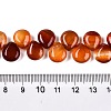 Natural Red Agate Beads Strands G-T138-123-4