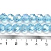Transparent Glass Beads EGLA-A035-T8mm-B08-4