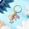 Alloy Enamel Keychain KEYC-JKC01021-03-2