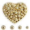 1000Pcs 4 Styles ABS Plastic Beads KY-SP0001-45G-1