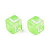 Transparent Acrylic Beads X1-TACR-ywc0001-01G-4