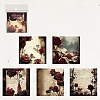 50Pcs Retro Dark Style Scrapbook Paper PW-WGBACDB-03-1