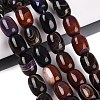 Natural Fire Crackle Agate Beads Strands G-Q606-108B-1