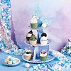 3-Tier Paper Cake Display Stand AJEW-WH0413-64-5