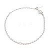 2.5MM Brass Ball Chain Bracelet Making KK-D238-03P-01-1